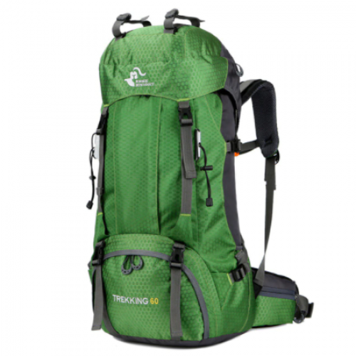 Σακίδιο πλάτης 60L για Ορειβασία Κάμπινγκ Πεζοπορία Ψάρεμα Y8-FK294 - Green